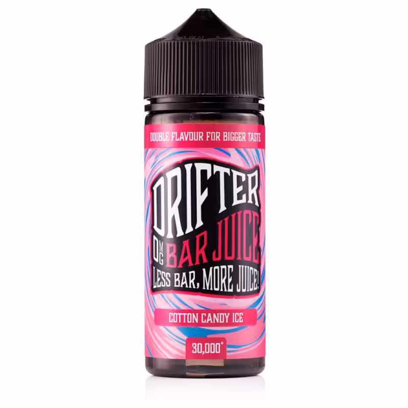 Cotton Candy Ice Shortfill E-Liquid by Drifter Bar Juice 100ml - Image 1