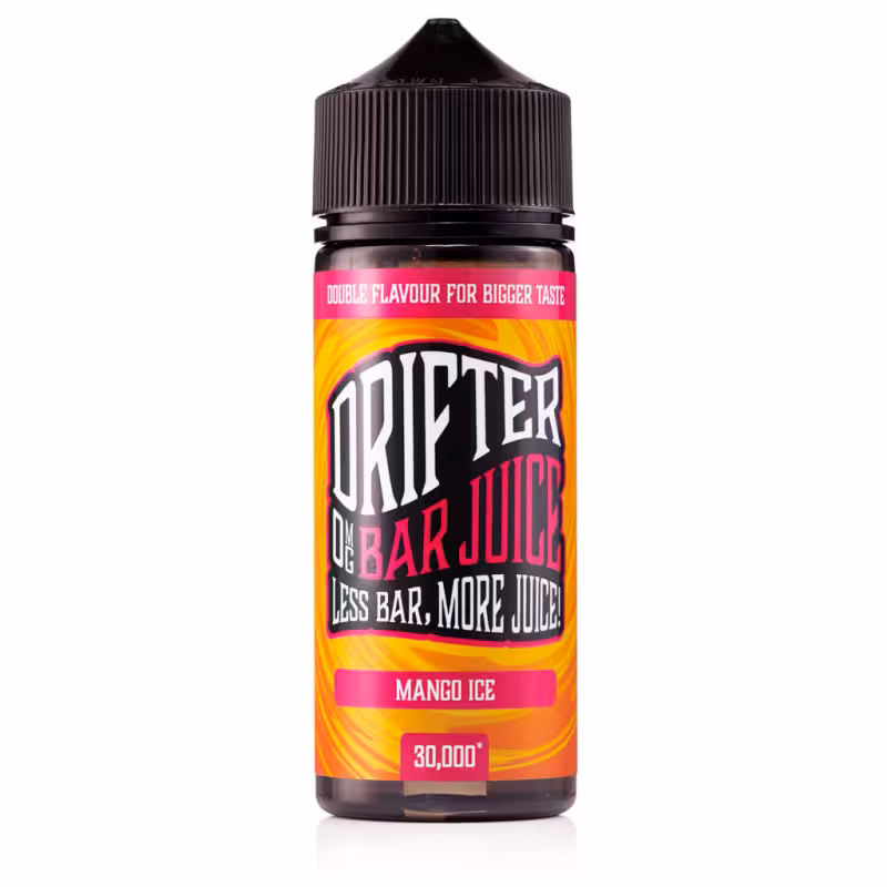Mango Ice Shortfill E-Liquid by Drifter Bar Juice 100ml - Image 1