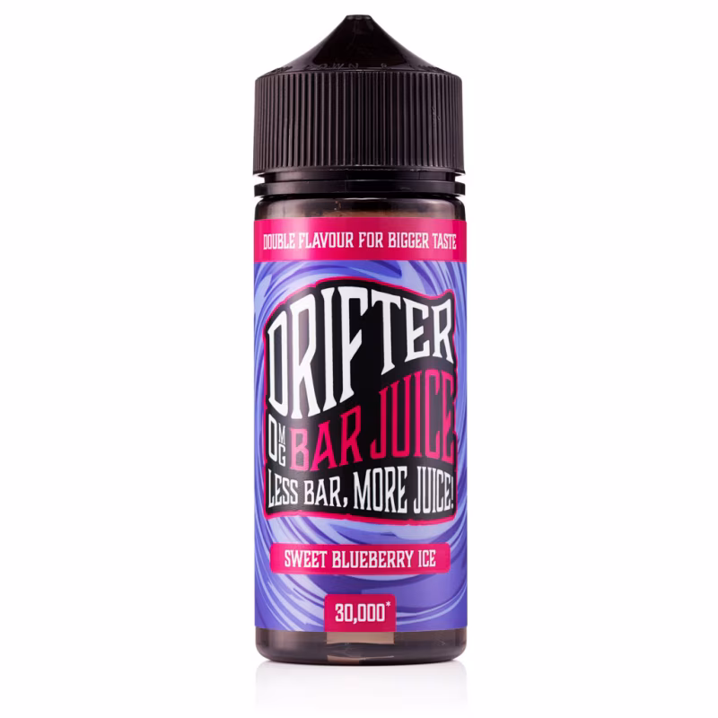 Sweet Blueberry Ice Shortfill E-Liquid by Drifter Bar Juice 100ml