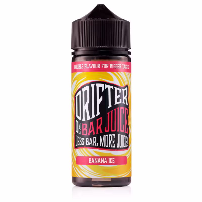 Banana Ice Shortfill E-Liquid by Drifter Bar Juice 100ml - Image 1