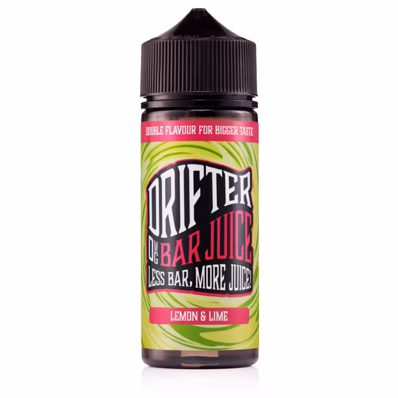 Lemon Lime Shortfill E-Liquid by Drifter Bar Juice 100ml - Image 1