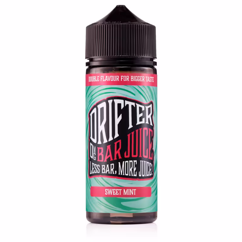 Sweet Mint Shortfill E-Liquid by Drifter Bar Juice 100ml - Image 1
