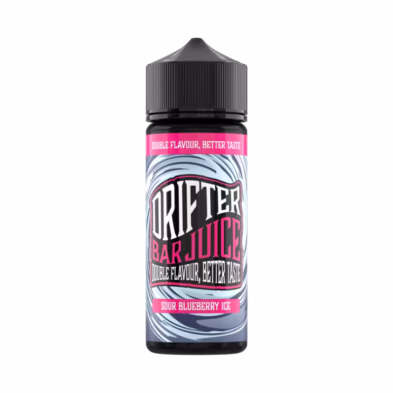 Sour Blueberry Ice Shortfill E-Liquid by Drifter Bar Juice 100ml - Image 1