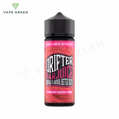 Strawberry Raspberry Cherry Shortfill E-Liquid by Drifter Bar Juice 100ml