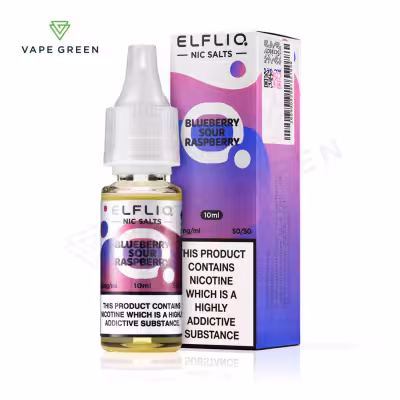 Blueberry Sour Raspberry Nic Salt E-Liquid by Elf Bar Elfliq