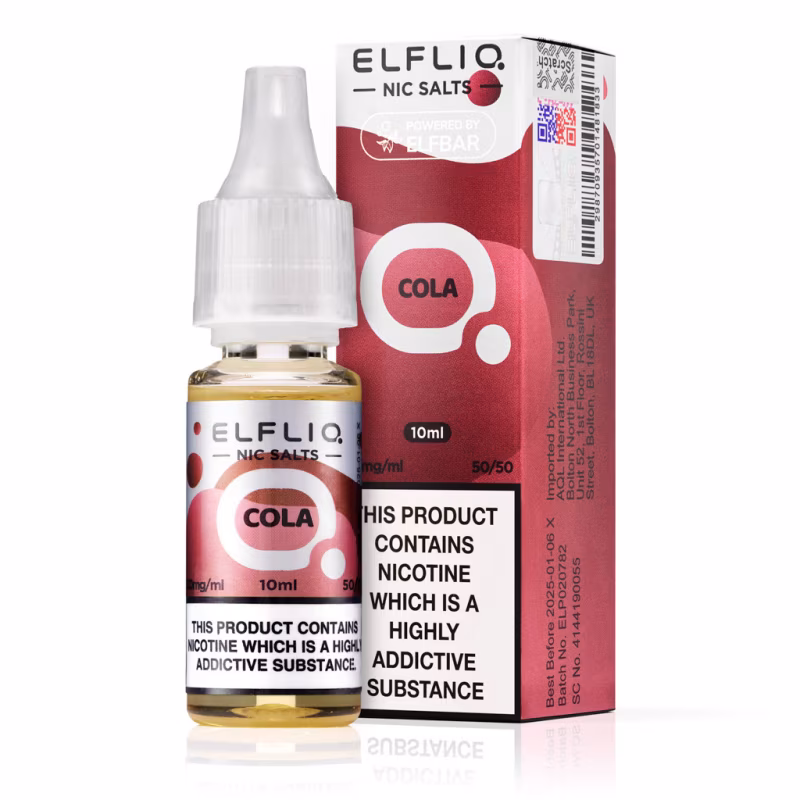 Cola Nic Salt E-Liquid by Elf Bar Elfliq