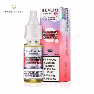 Strawberry Raspberry Cherry Ice Nic Salt E-Liquid by Elf Bar Elfliq