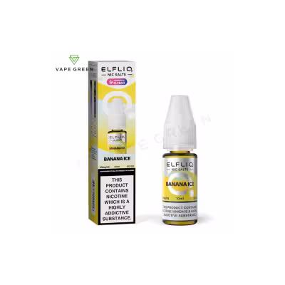 Banana Ice Nic Salt E-Liquid by Elf Bar Elfliq