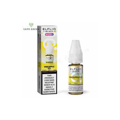 Pineapple Ice Nic Salt E-Liquid by Elf Bar Elfliq