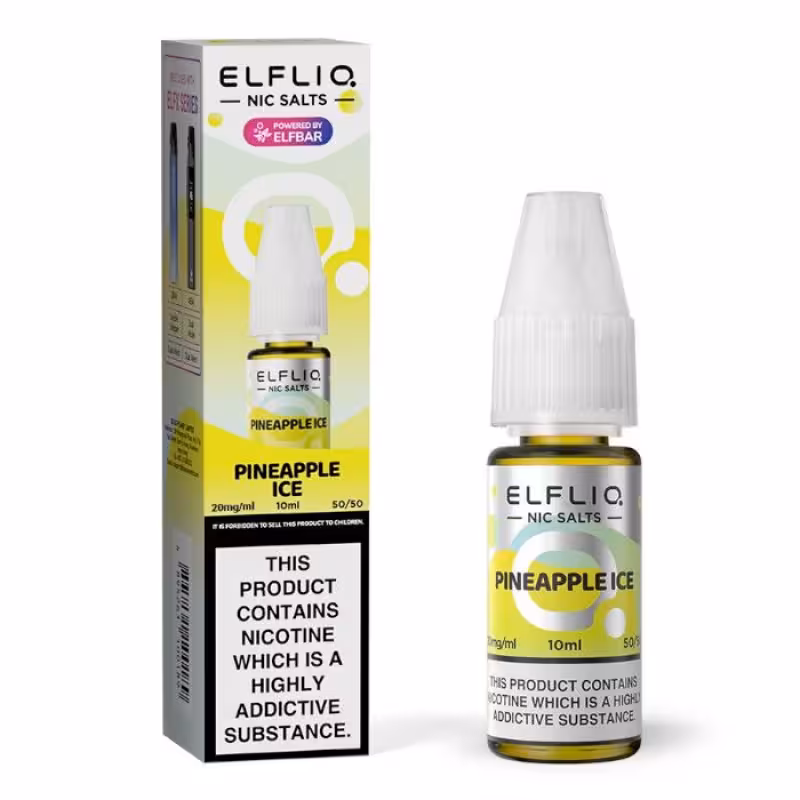 Pineapple Ice Nic Salt E-Liquid by Elf Bar Elfliq - Image 1