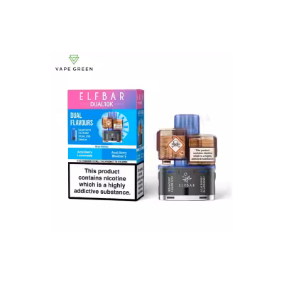 Blue Edition Prefilled Pod by Elf Bar Dual 10K