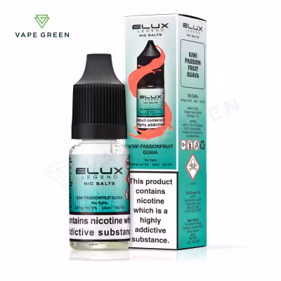 Kiwi Passionfruit Guava Nic Salt E-Liquid by Elux Legend