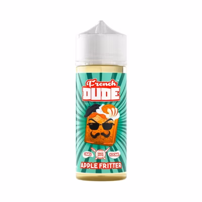 Apple Fritter Shortfill E-Liquid by French Dude 100ml - Image 1