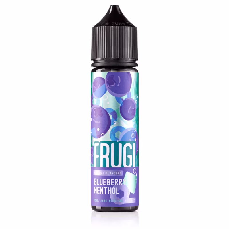 Blueberry Menthol Shortfill E-Liquid by Frugi All-Natural 50ml