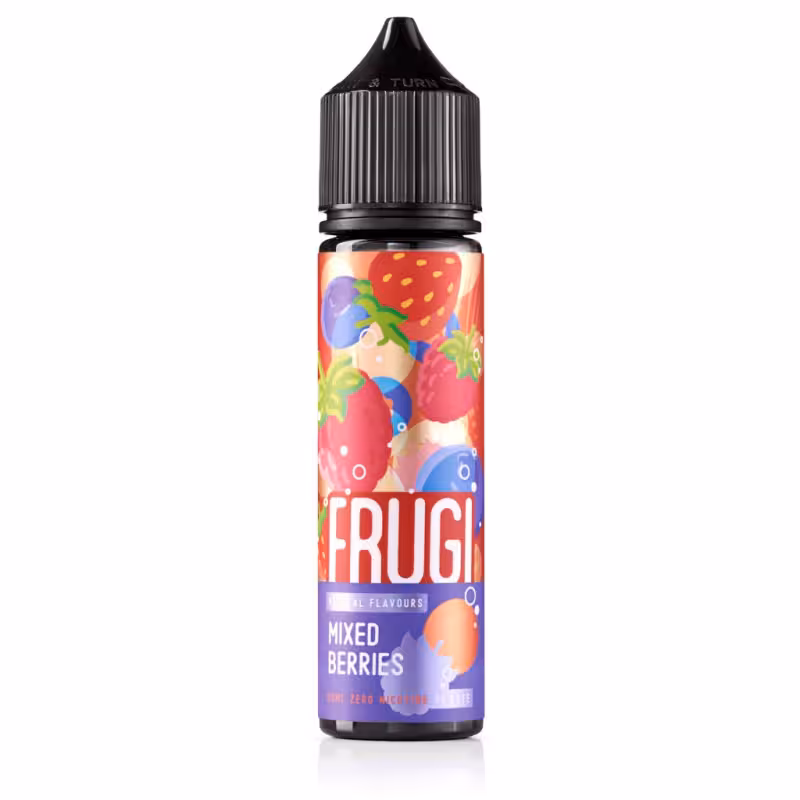Mixed Berries Shortfill E-Liquid by Frugi All-Natural 50ml - Image 1