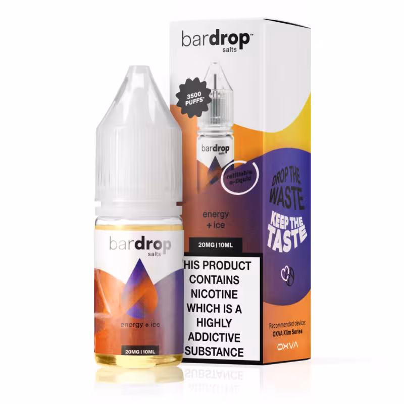 Energy Ice Nic Salt E-Liquid by Bar Drop - Image 1