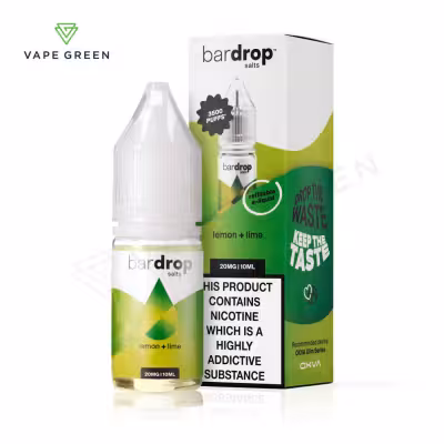 Lemon Lime Nic Salt E-Liquid by Bar Drop
