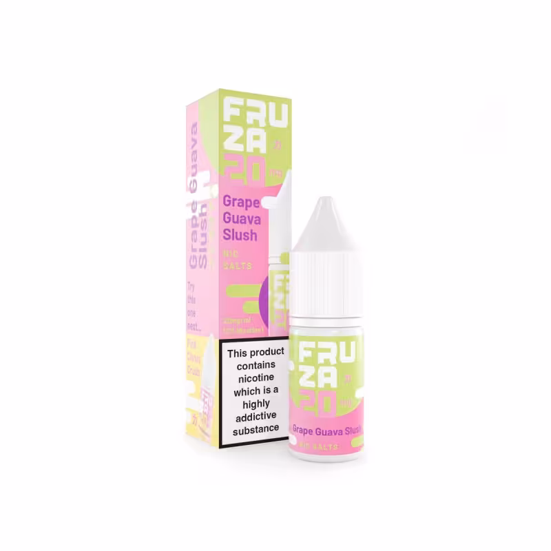 Grape Guava Slush Nic Salt E-Liquid by Fruza - Image 1