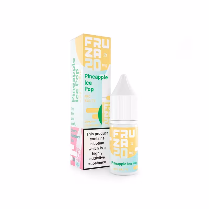 Pineapple Ice Pop Nic Salt E-Liquid by Fruza - Image 1