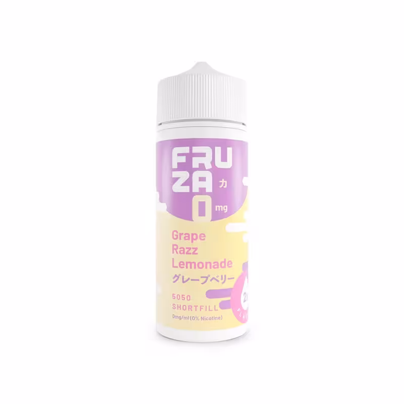 Grape Razz Lemonade Shortfill E-Liquid by Fruza 100ml - Image 1