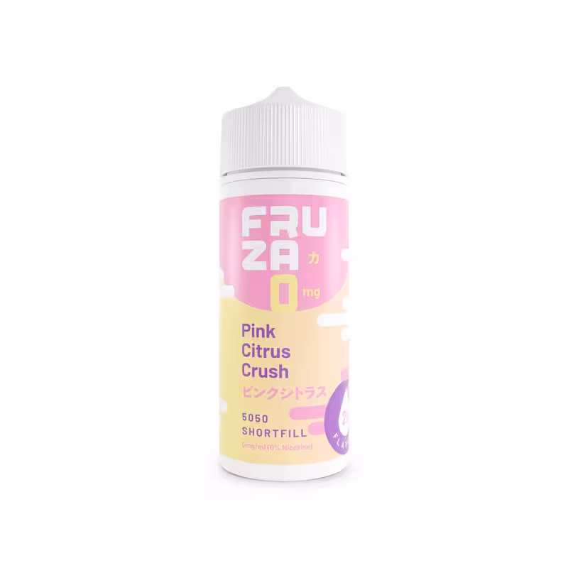 Pink Citrus Crush Shortfill E-Liquid by Fruza 100ml - Image 1
