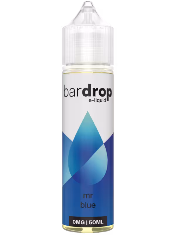 Mr Blue Shortfill E-Liquid by Bar Drop 50ml