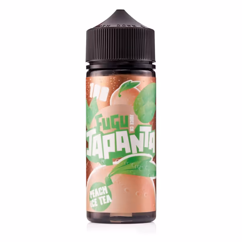 Peach Ice Tea Shortfill E-Liquid by FUGU Japanta 100ml - Image 1