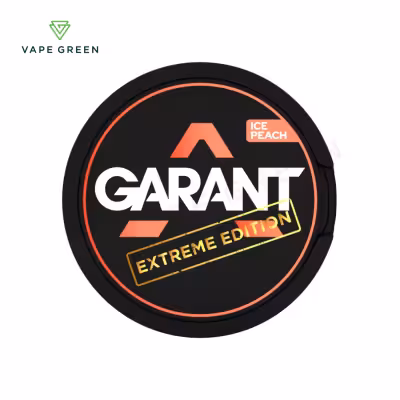 Ice Peach Extreme Nicotine Pouches by Garant