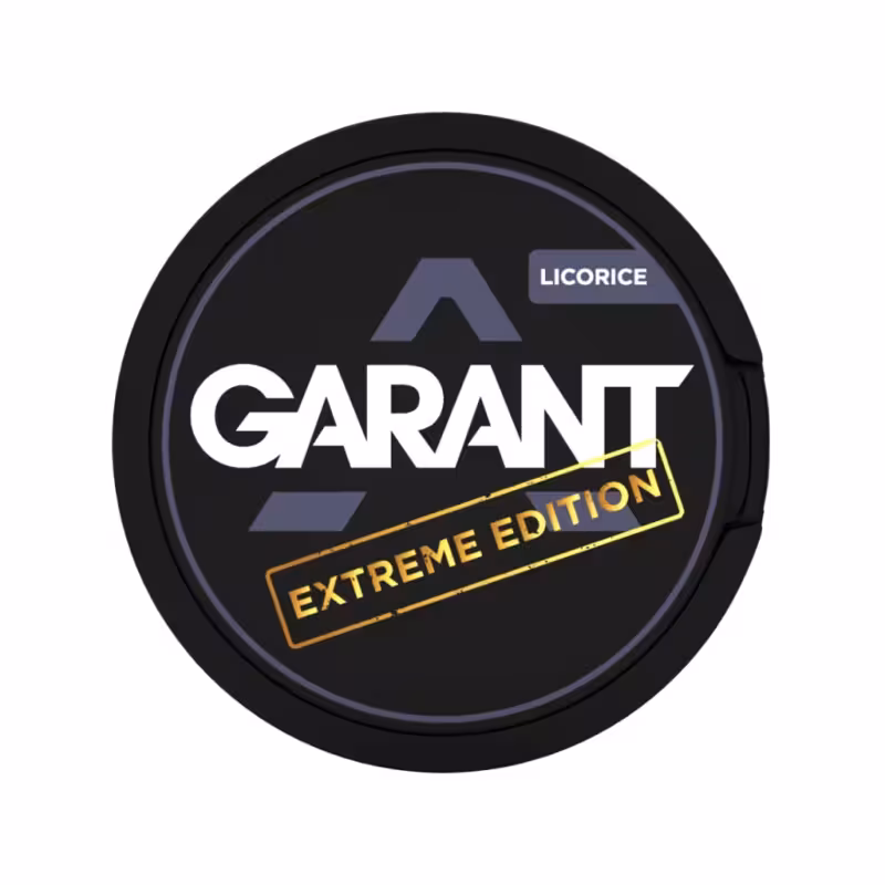 Licorice Extreme Nicotine Pouches by Garant - Image 1
