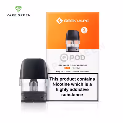 GeekVape Q Replacement Pods (3 Pack)