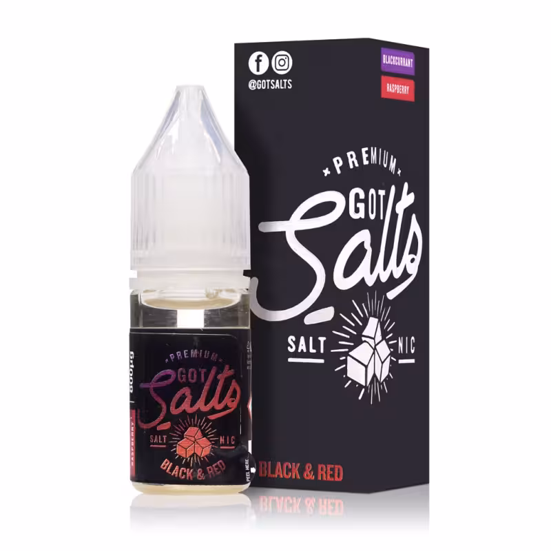 Black & Red Nic Salt E-Liquid by Got Salts - 1