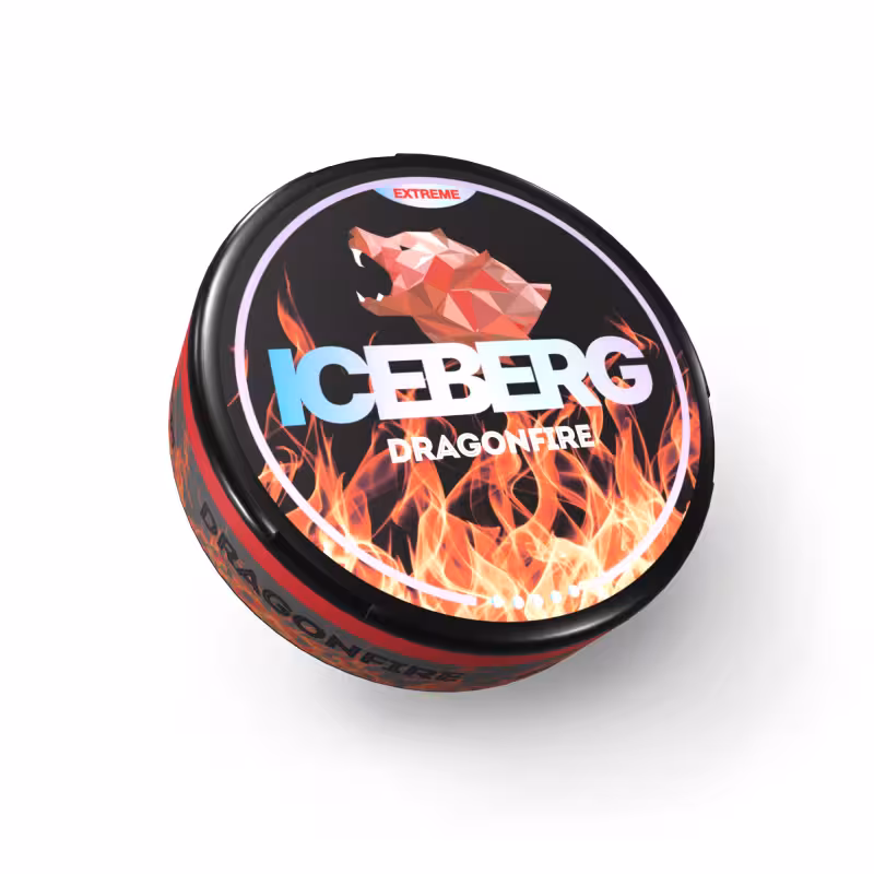 Dragonfire Nicotine Pouches by Iceberg - Image 1