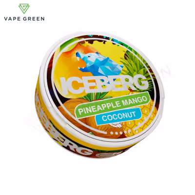 Pineapple Mango Coconut Nicotine Pouches by Iceberg