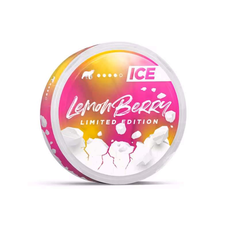 Lemon Berry Nicotine Pouches by ICE - Image 1