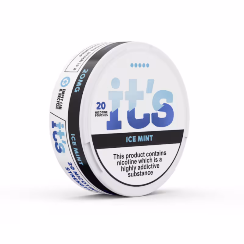 Ice Mint Nicotine Pouches by It’s - Image 1