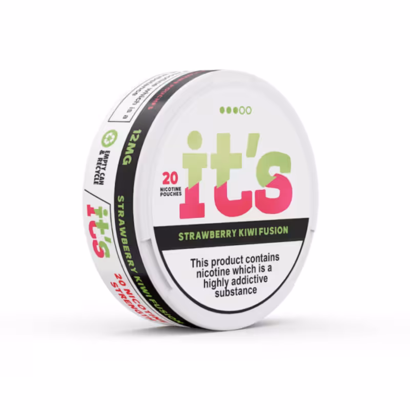 Strawberry Kiwi Fusion Nicotine Pouches by It’s - Image 1