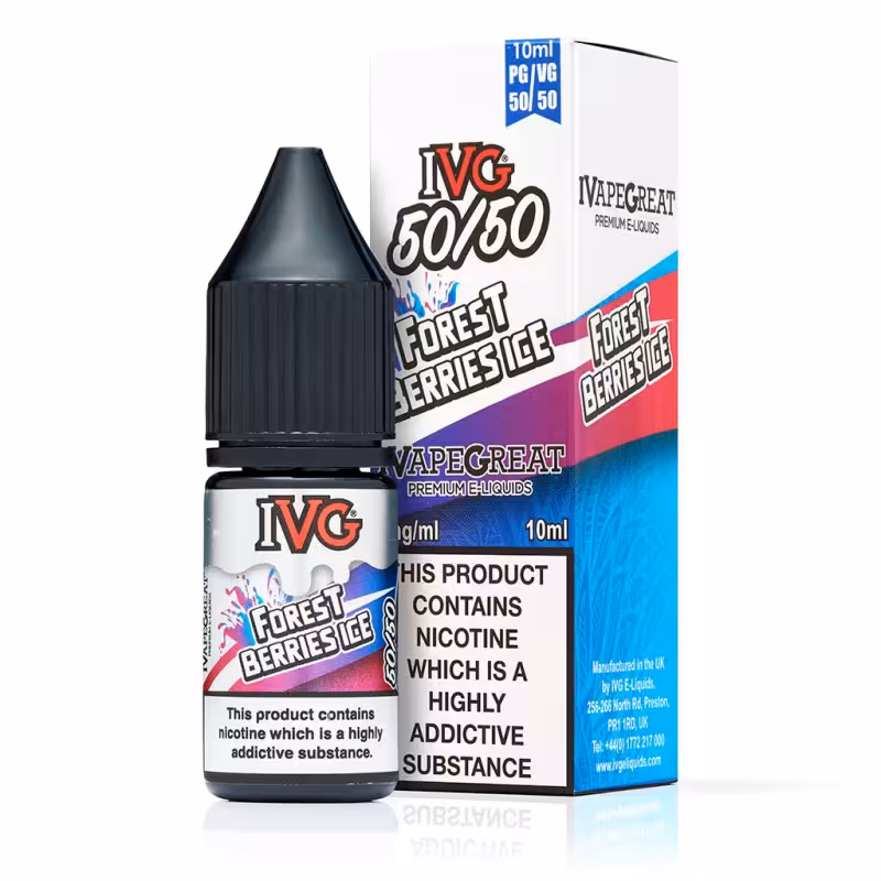Forest Berries Ice 50/50 E-Liquid by IVG - Image 1