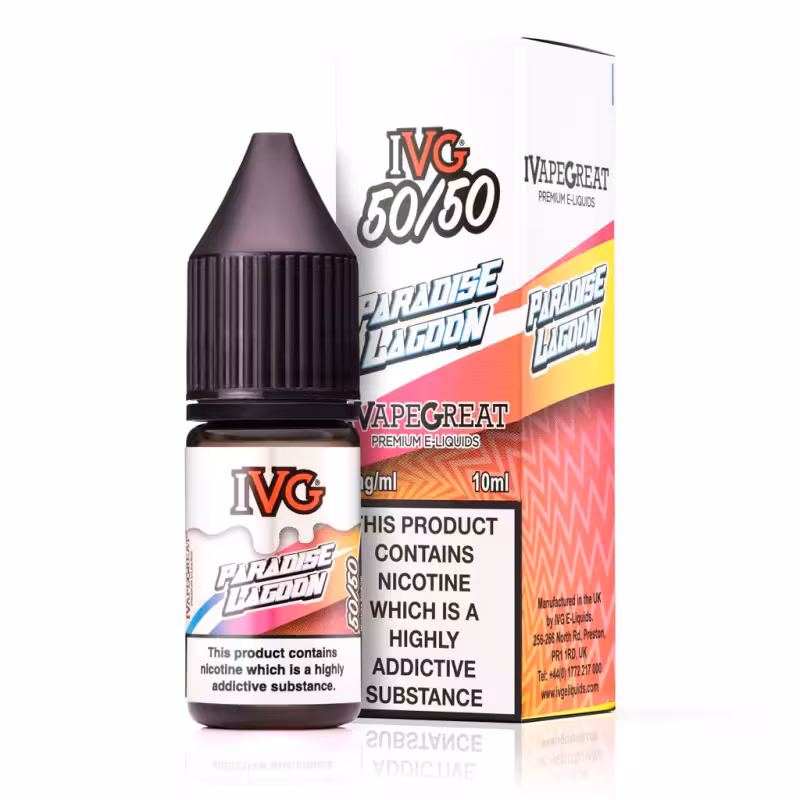Paradise Lagoon 50/50 E-Liquid by IVG - Image 1