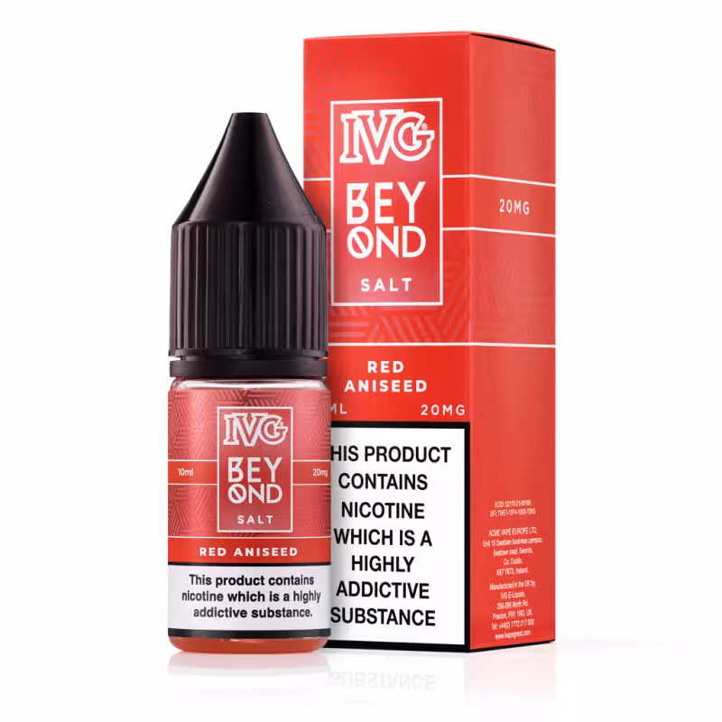 Red Aniseed Nic Salt E-Liquid by Beyond - Image 1