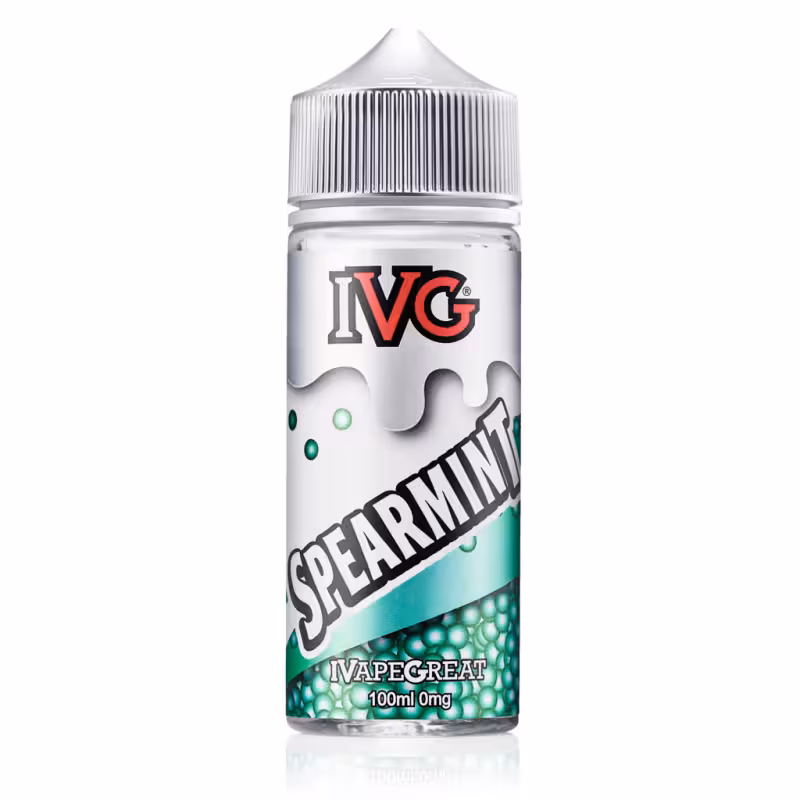 Spearmint Shortfill E-Liquid by IVG 100ml - Image 1