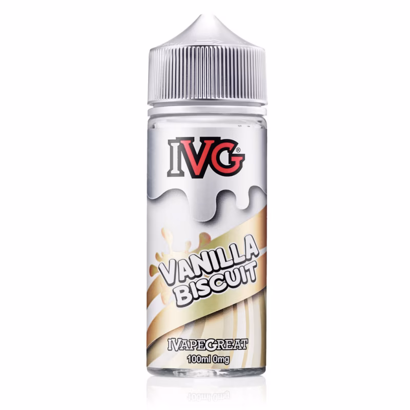 Vanilla Biscuit Shortfill E-Liquid by IVG 100ml