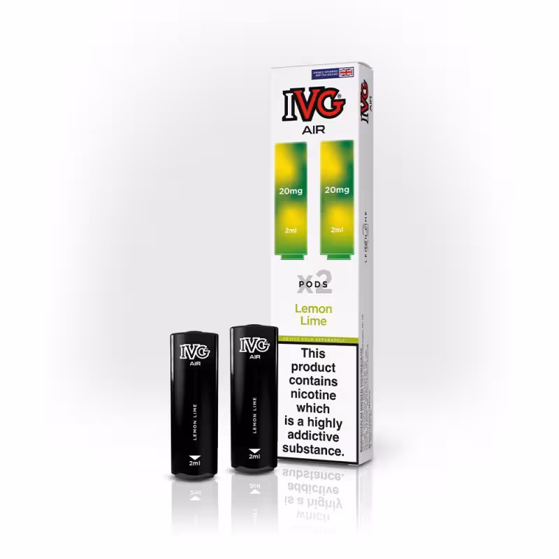 Lemon Lime Prefilled Pods by IVG Air - Image 1