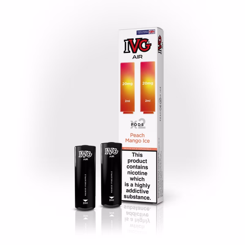 Peach Mango Ice Prefilled Pods by IVG Air