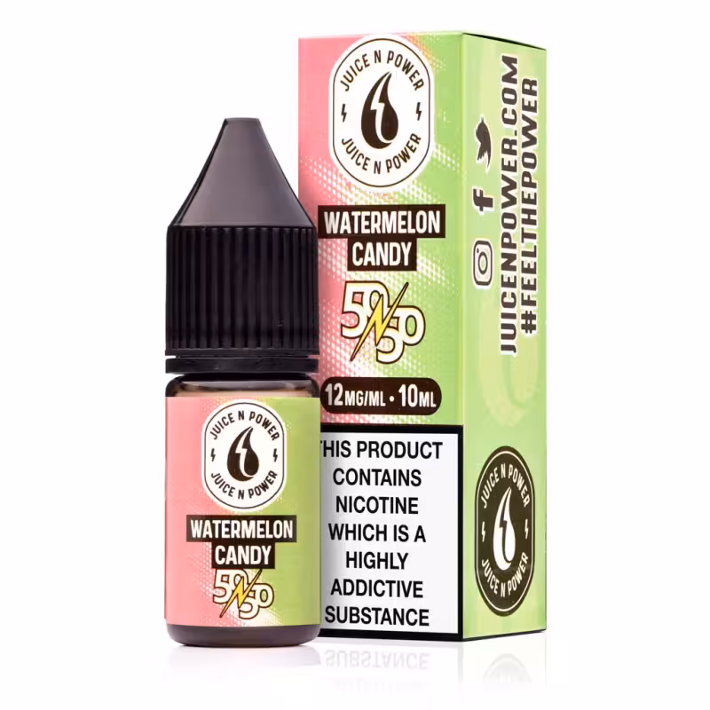 Watermelon Candy 50/50 E-Liquid Juice N Power - Image 1