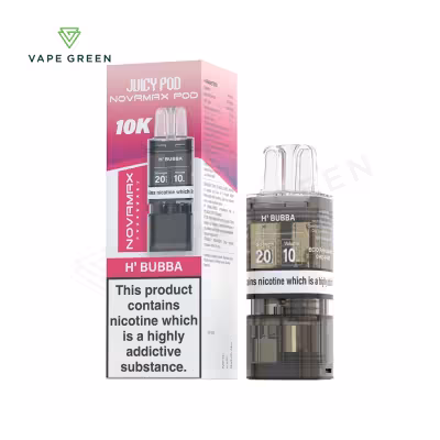 H Bubba Prefilled Pod Refill Pack by Juicy Pod Novamax 10K