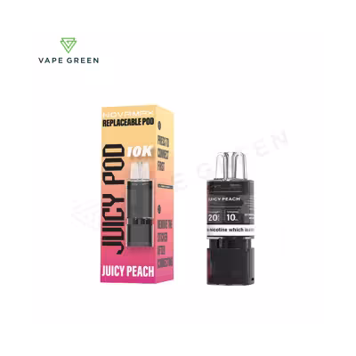 Juicy Peach Prefilled Pod Refill Pack by Juicy Pod Novamax 10K