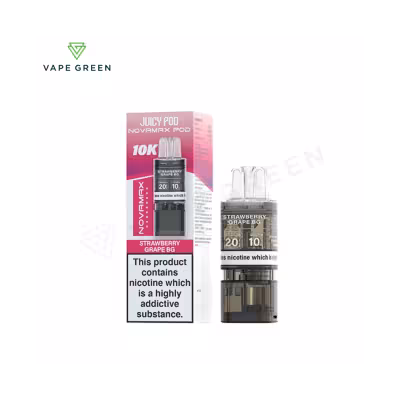 Strawberry Grape BG Prefilled Pod Refill Pack by Juicy Pod Novamax 10K