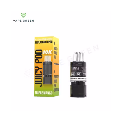 Triple Mango Prefilled Pod Refill Pack by Juicy Pod Novamax 10K