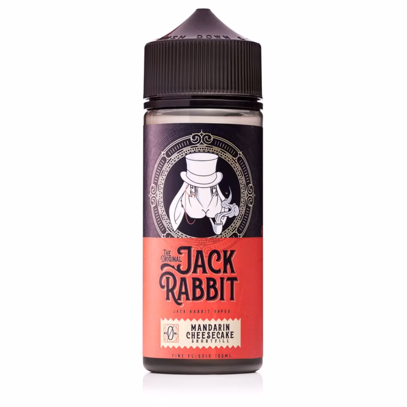 Mandarin Cheesecake Shortfill E-Liquid by Jack Rabbit 100ml