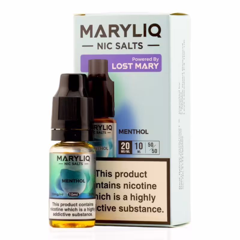 Menthol Nic Salt E-Liquid by Lost Mary Maryliq - Image 1